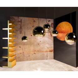 Tom Dixon Mirror Ball Round 40Cm Led lámpara de suspensión