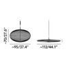Tom Dixon Spring Pendant Medium lámpara de suspensión