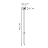 Royal Botania Spotty 230 Gu10 Groundspot 110Cm lámpara de jardín
