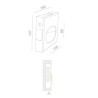BRICK IN THE WALL Mouse LED DIM 200LM IP54 Outdoor
