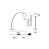 Foscarini Twiggy Rosewood Floor Lámpara De Piso