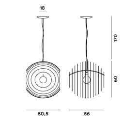 Foscarini Supernova Susp. Lámpara De Suspensión