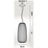 Foscarini Spokes 1 Susp. 10M Lámpara De Suspensión