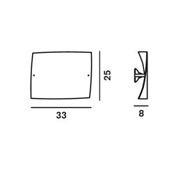 Foscarini Folio Wall Small lámpara de pared
