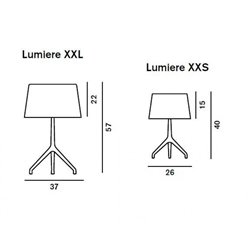 Foscarini Lumiere XXL Table lámpara de mesa