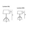 Foscarini Lumiere XXL Table lámpara de mesa