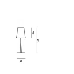Foscarini Birdie Easy lámpara de mesa