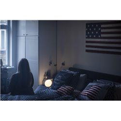 Foscarini Gregg Small R1 Bian lámpara de mesa
