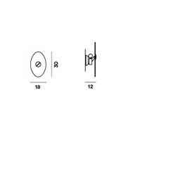 Foscarini Bit 2 lámpara de pared