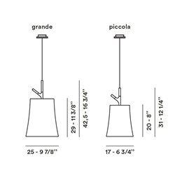 Foscarini Birdie Small lámpara de suspensón