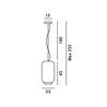 Foscarini Chouchin 2 Dim lámpara de suspensón