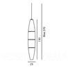 Foscarini Havana Wall lámpara de suspensón