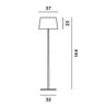 Foscarini Lumiere XXL Floor lámpara de piso