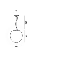 Foscarini Rituals XL Led lámpara de suspensón