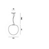 Foscarini Rituals XL Led lámpara de suspensón