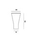 Foscarini Soffio lámpara de mesa