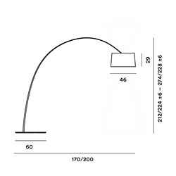 Foscarini Twiggy Wood My Light lámpara de piso