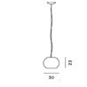 Foscarini Buds 3 lámpara de suspensón