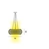 Foscarini Caboche Plus Large lámpara de suspensón