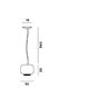 Foscarini Chouchin Reverse 3 Led lámpara de suspensón