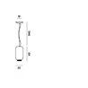 Foscarini Chouchin Reverse 2 lámpara de suspensón