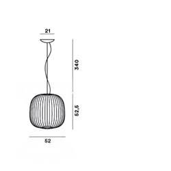 Foscarini Spokes 2 lámpara de suspensón