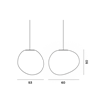 Foscarini Gregg Outdoor Xl Susp. 10M Lámpara De Suspensión