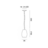 Foscarini Buds 1 Led Susp. 10M Lámpara De Suspensión