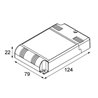 Modular Casambi Led Gear 350-1050Ma 25-60W