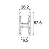 Modular Pista track 48V up/down profile 2m 