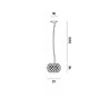 Foscarini Caboche Plus Piccola Susp. 10M Lámpara De Suspensión