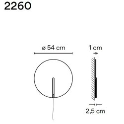 Vibia Guise 54 wall lamp