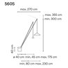 Vibia North 270 floor lamp
