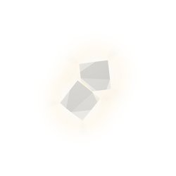 Vibia Origami Double - 4504 lámpara de pared
