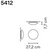 Vibia Puck 27,2 ceiling lamp