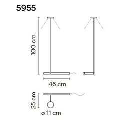 Vibia Flat 100 floor lamp