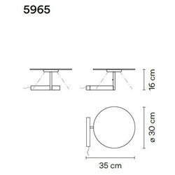 Vibia Flat 16 table lamp
