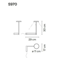 Vibia Flat 30 table lamp
