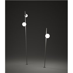 Vibia June 1X 80 Recessed garden lamp