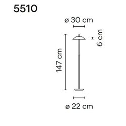 Vibia Mayfair 147 A floor lamp