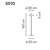 Vibia Mayfair 147 A floor lamp