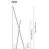 Vibia Sticks 2X 300 floor lamp