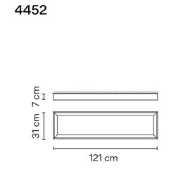 Vibia Up 121 ceiling lamp