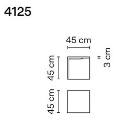 Vibia Empty 45 garden lamp