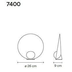 Vibia Musa 26 table lamp