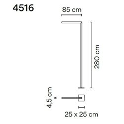 Vibia Palo Alto 280 garden lamp