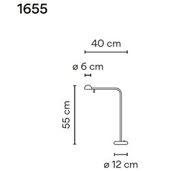 Vibia Pin 40 table lamp