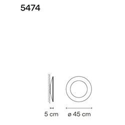 Vibia Puck Wall Art Ring 45 wall lamp