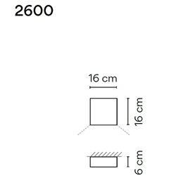 Vibia Structural 1X wall lamp
