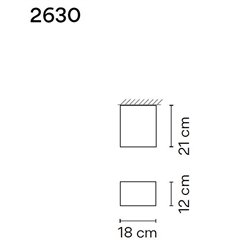 Vibia Structural 1X18 ceiling lamp
